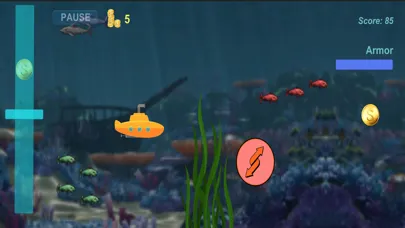 Capturas de tela do Yellow Submarine: Marine Life