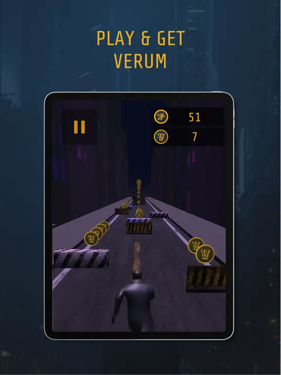 Verum Runner Game iPad  Screenshots
