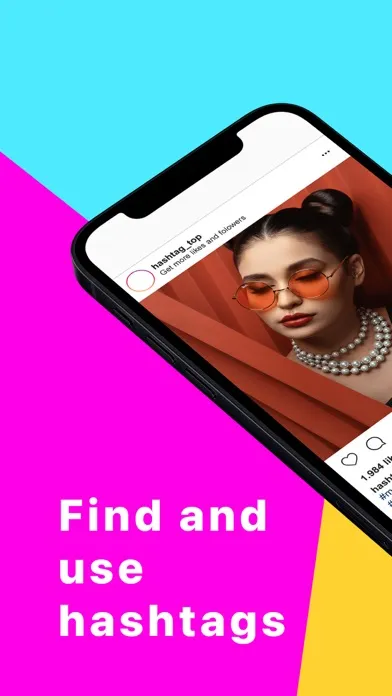 Ảnh chụp màn hình của Hashtag Top - Likes Generator