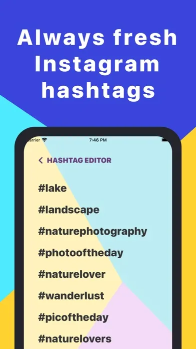 Ảnh chụp màn hình của Hashtag Top - Likes Generator