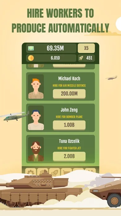Idle Army Vehicle Tycoon Screenshots