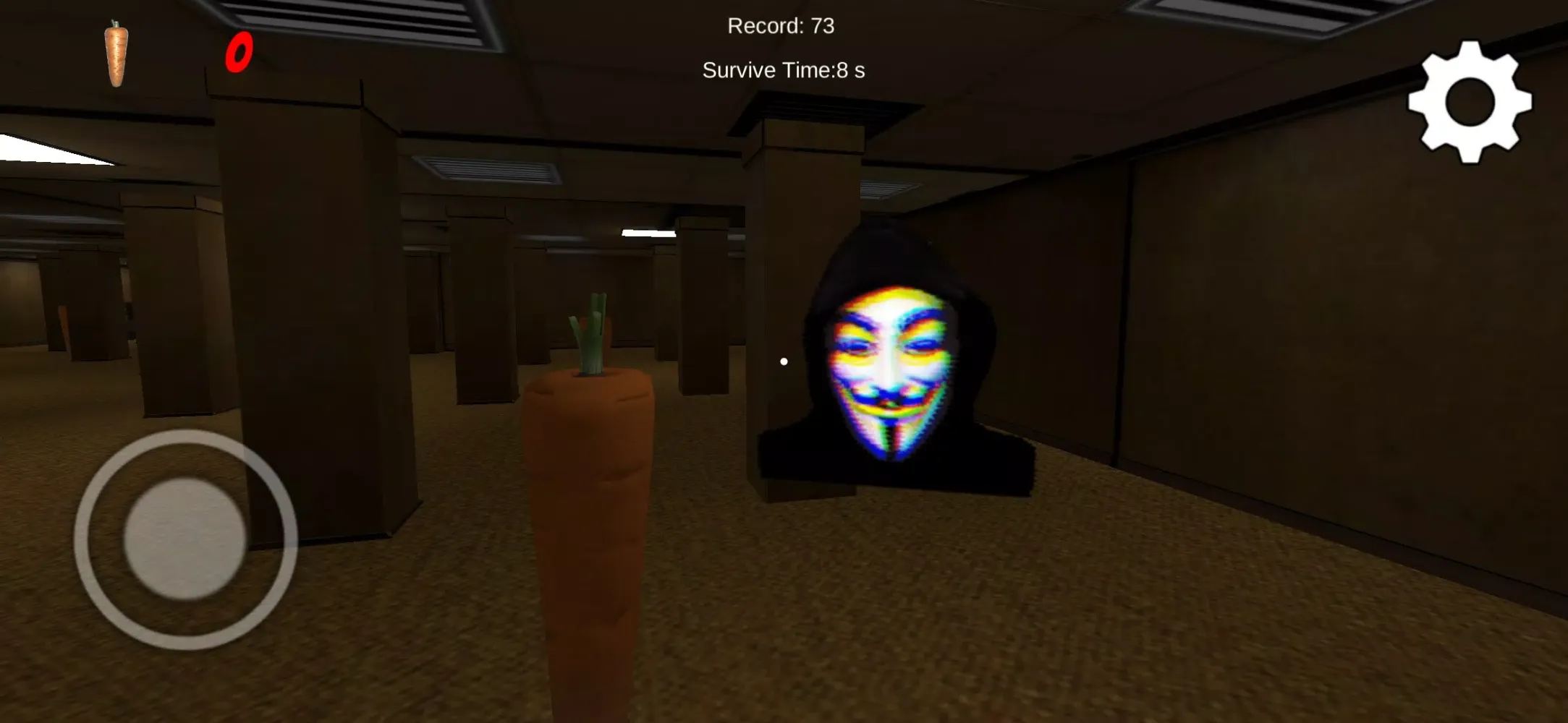 Obunga Nextbot in Backrooms Screenshots