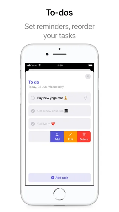 Daily Planner - Schedule App سکرین شاٹس