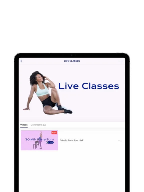 ภาพหน้าจอของ ACTIVATE with Amanda Baxter iPad 