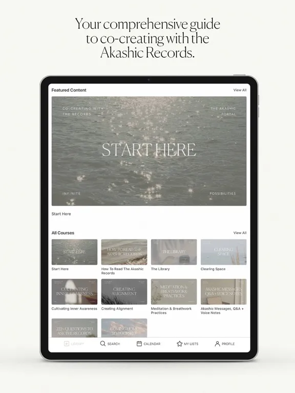 The Akashic Portal iPad  Ekran Görüntüleri
