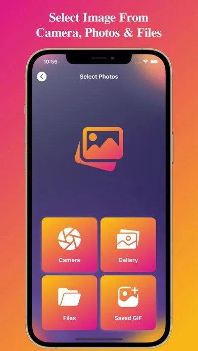 Ảnh chụp màn hình của Video To GIF: Make GIF