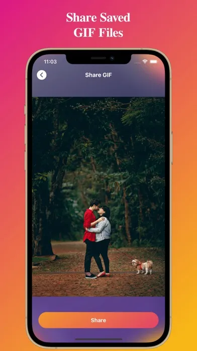 Ảnh chụp màn hình của Video To GIF: Make GIF