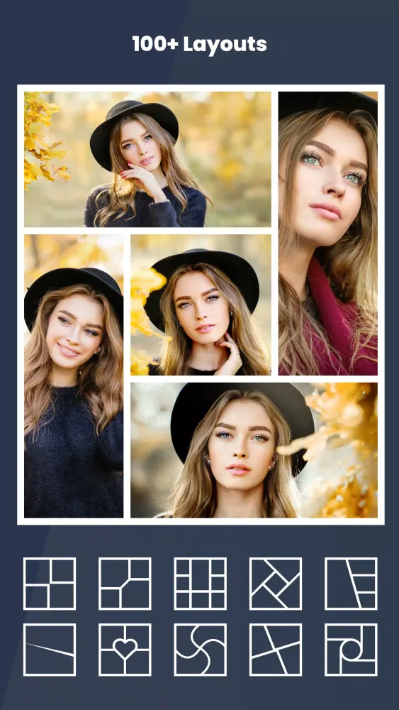 Capturas de pantalla de Photo Collage Editor