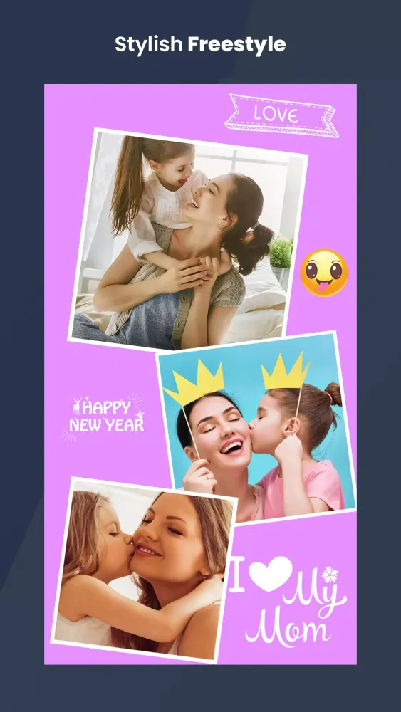 Capturas de pantalla de Photo Collage Editor