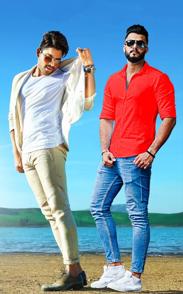 Allu arjun photo editor frames Screenshots