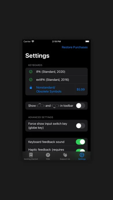 تصاویر IPA Phonetic Keyboard