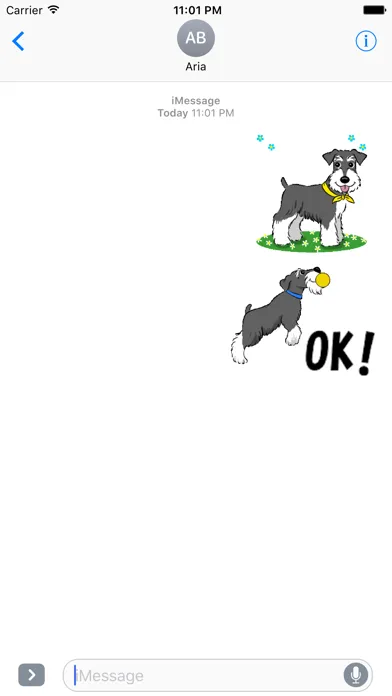 Скриншоты Animated Miniature Schnauzer