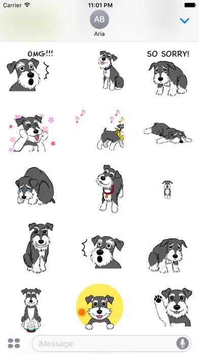 Скриншоты Animated Miniature Schnauzer