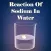 Reaction Of Sodium In Water