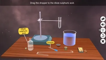 Acids react with metals スクリーンショット