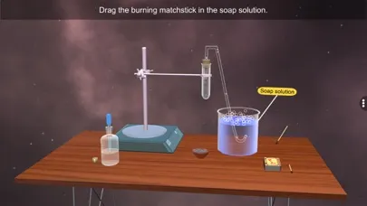 Acids react with metals スクリーンショット