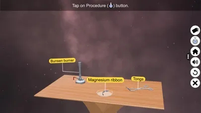 ภาพหน้าจอของ Chemical Reaction: State & Gas