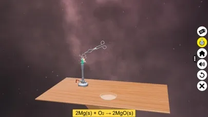 ภาพหน้าจอของ Chemical Reaction: State & Gas