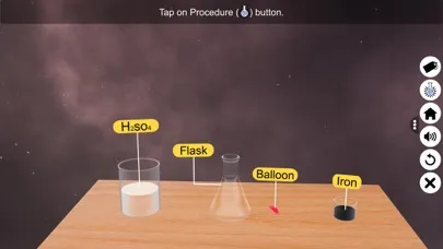 ภาพหน้าจอของ Chemical Reaction: State & Gas