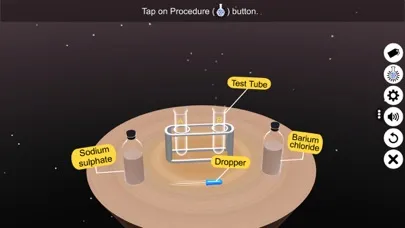 Screenshot di Double Displacement Reaction