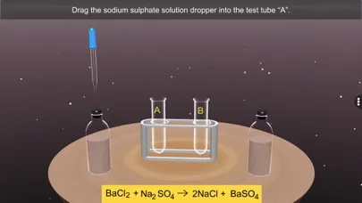 Screenshot di Double Displacement Reaction