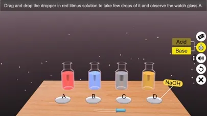 Acid and bases in laboratory Screenshots