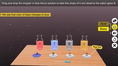 Acid and bases in laboratory Screenshots