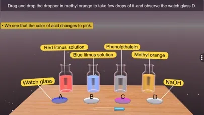 Acid and bases in laboratory Screenshots