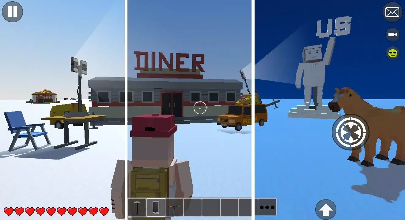 Captures d'écran de Unreal Sandbox