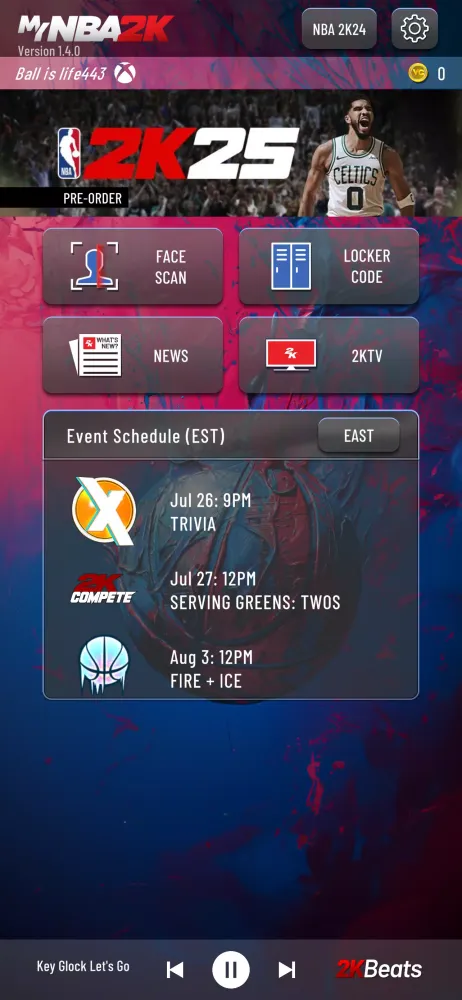 MyNBA 2K Companion App Screenshots