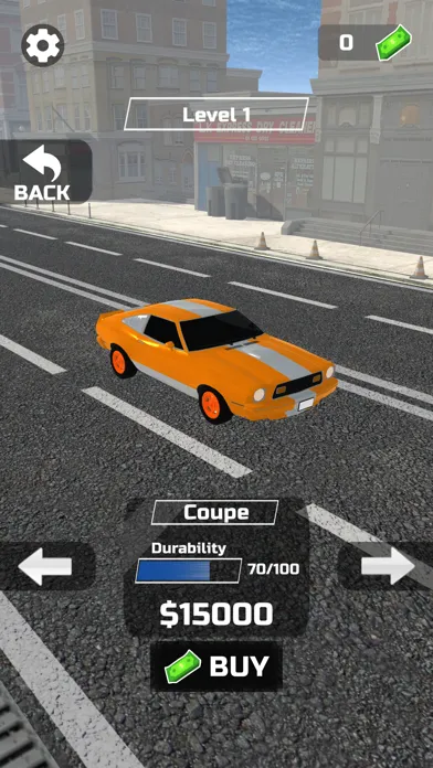 ภาพหน้าจอของ Durable Cars Racing