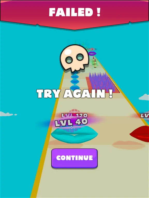 Ảnh chụp màn hình của Level Up Lips iPad 