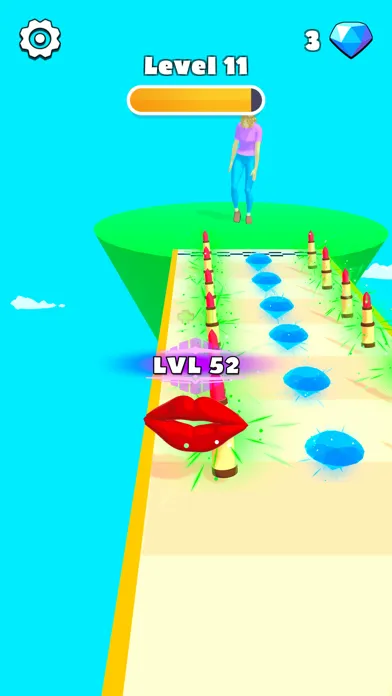 Ảnh chụp màn hình của Level Up Lips