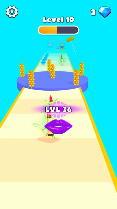 Ảnh chụp màn hình của Level Up Lips