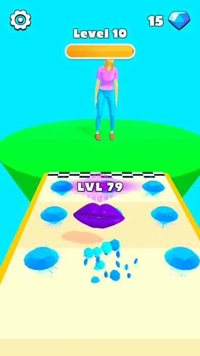 Ảnh chụp màn hình của Level Up Lips