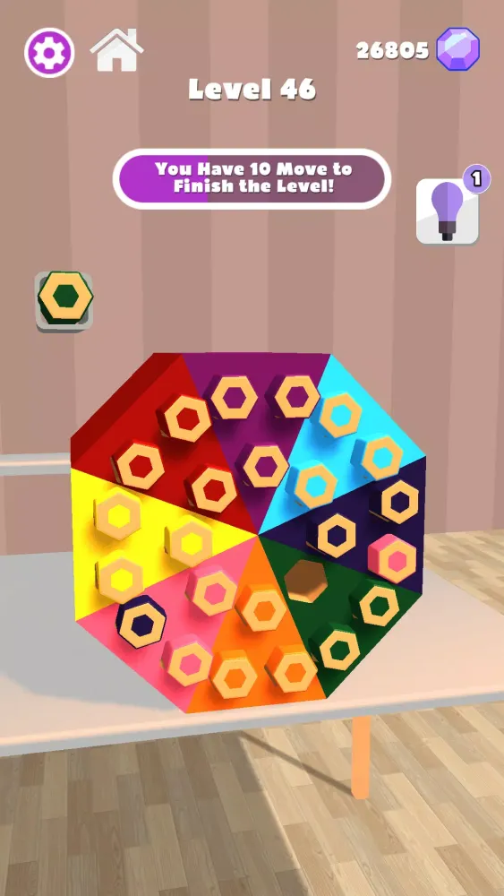 Ảnh chụp màn hình của Pyramid Puzzle