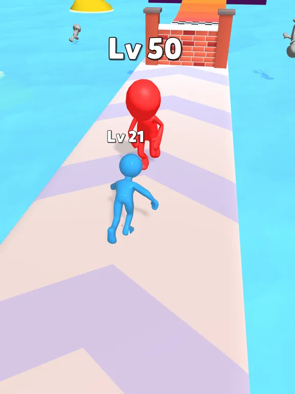 Capturas de tela do Rolling Man! 3D iPad 
