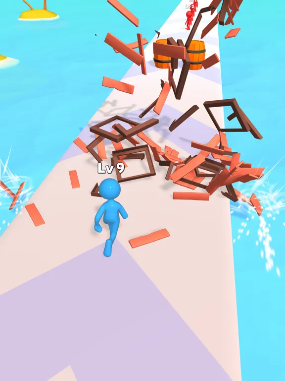 Capturas de tela do Rolling Man! 3D iPad 