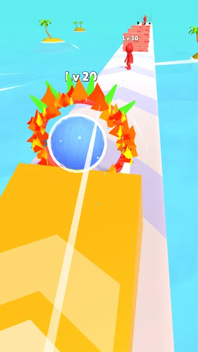 Capturas de tela do Rolling Man! 3D