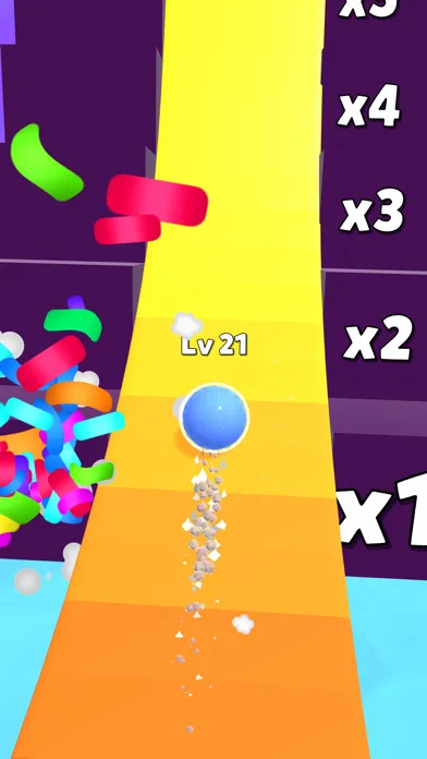 Capturas de tela do Rolling Man! 3D