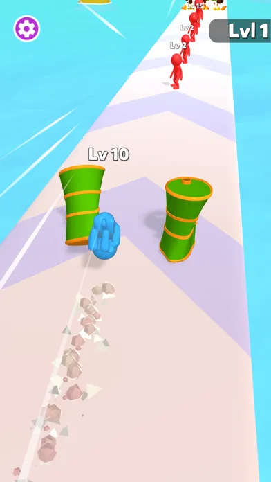 Capturas de tela do Rolling Man! 3D