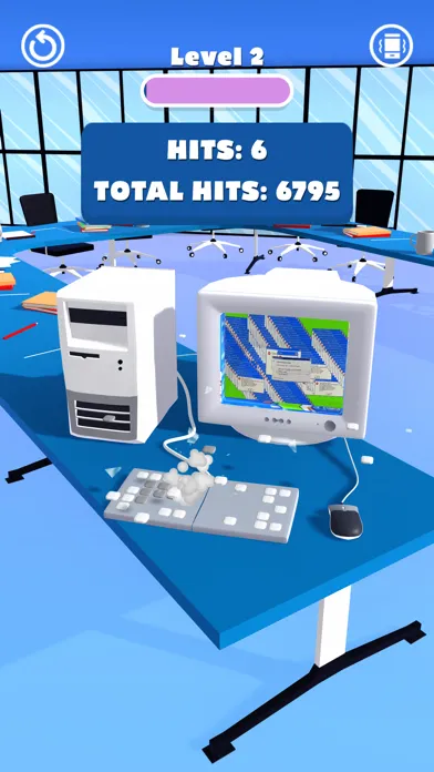 Capturas de tela do Smash Your PC