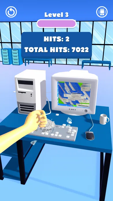Capturas de tela do Smash Your PC