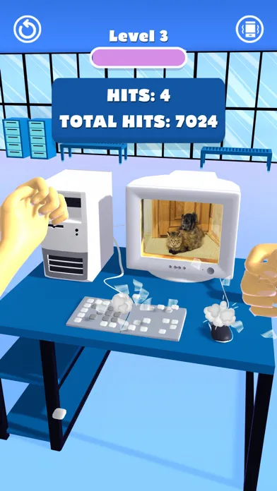 Capturas de tela do Smash Your PC