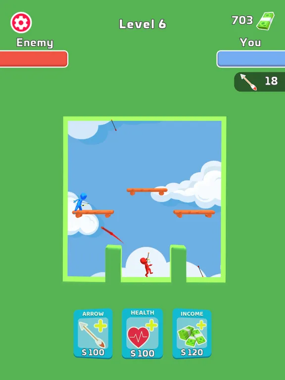 Tiny Archers! iPad  Ekran Görüntüleri