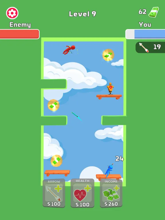 Tiny Archers! iPad  Ekran Görüntüleri