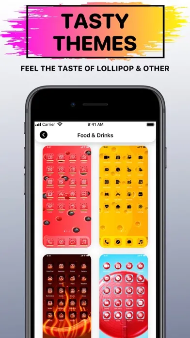ภาพหน้าจอของ X Icon Changer: Icons & Themes