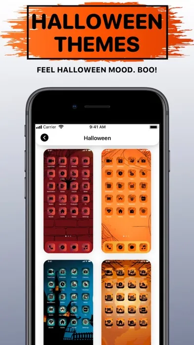 ภาพหน้าจอของ X Icon Changer: Icons & Themes