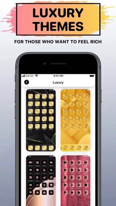 ภาพหน้าจอของ X Icon Changer: Icons & Themes