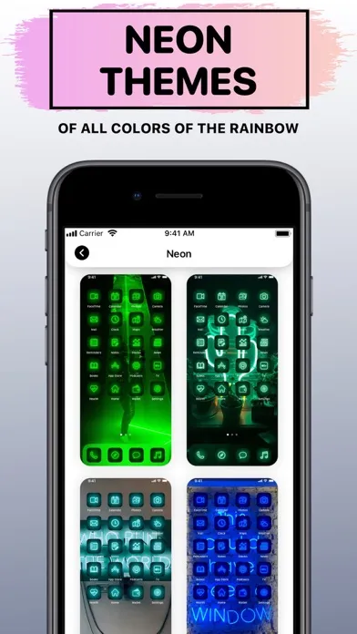 ภาพหน้าจอของ X Icon Changer: Icons & Themes